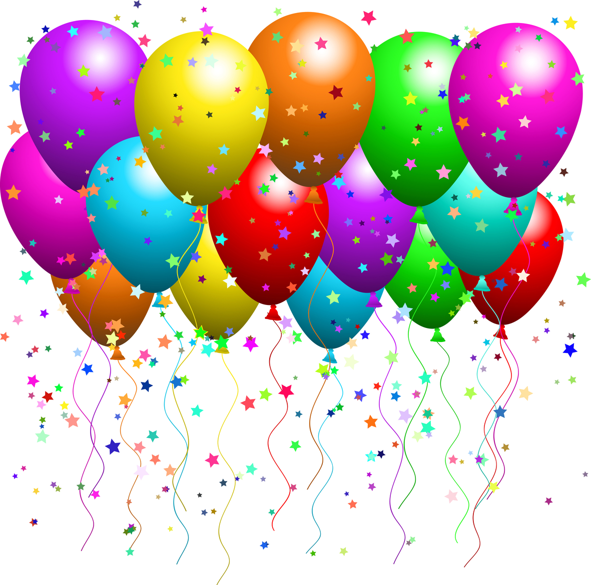 clip art balloons celebration - photo #1