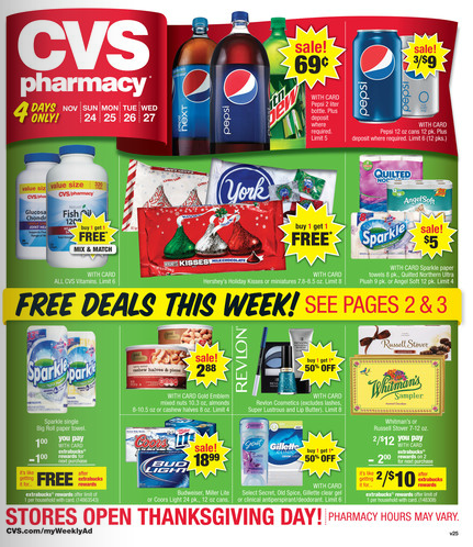 CVS Weekly Ad Matchups 4 Day Sale for 11/24 thru 11/27 | Thrifty Momma Ramblings