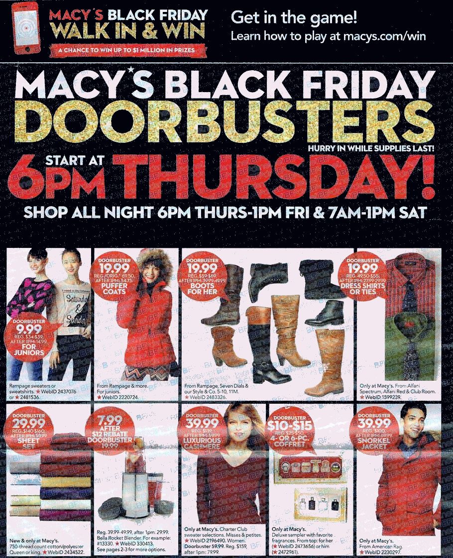 Macy’s Black Friday Ad 2015 | Thrifty Momma Ramblings