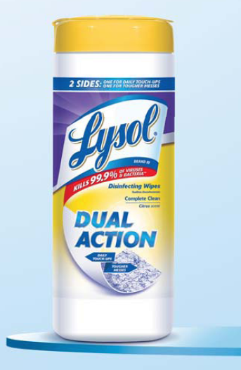 Try Me Free Lysol Dual Action Wipes Rebate Form Thrifty Momma Ramblings
