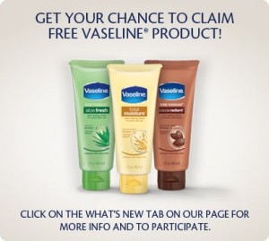 Vaseline Free Lotion