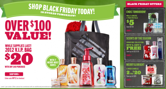 Bath & Body Works Black Friday Deals & Coupons!!! | Thrifty Momma Ramblings
