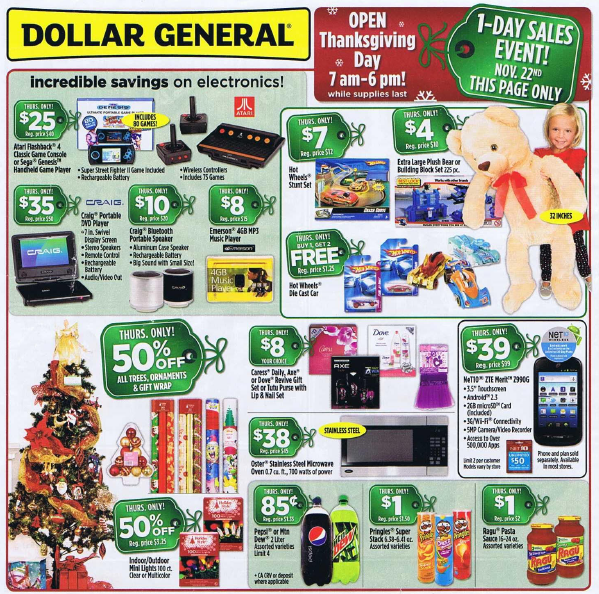 Get a Sneak Peek of the Dollar General Black Friday Ad! | Thrifty Momma Ramblings