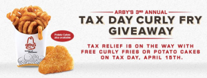 arbys-free-tax-day