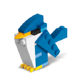 lego blue wings