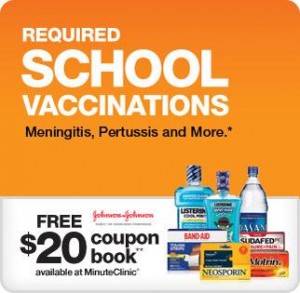 CVS Minute Clinic: FREE $20 Johnson &amp; Johnson Coupon Booklet | Thrifty ...