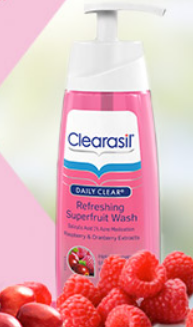 TRY ME FREE Clearasil Daily Clear Refreshing Superfruit Rebate ...