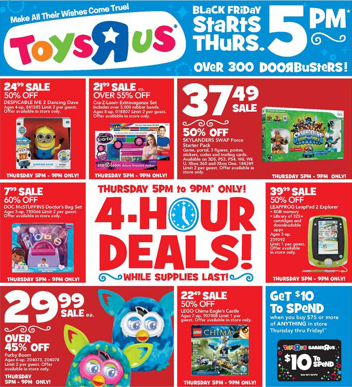Sneak Peek Toys "R" Us Black Friday Sale Ad 2013 | Thrifty Momma Ramblings - What Is Toys R Us Black Friday Sale