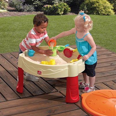 step 2 sand table with lid