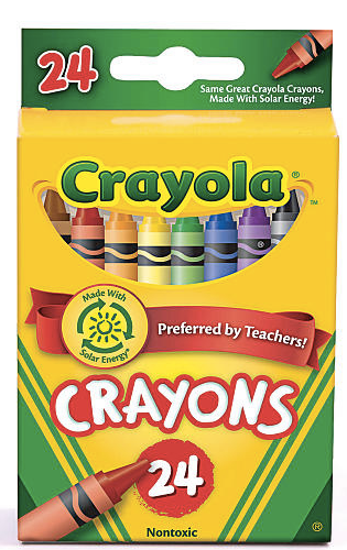 FREE Crayola Crayons 24ct & $3.51 Money Maker after Cash Back ...