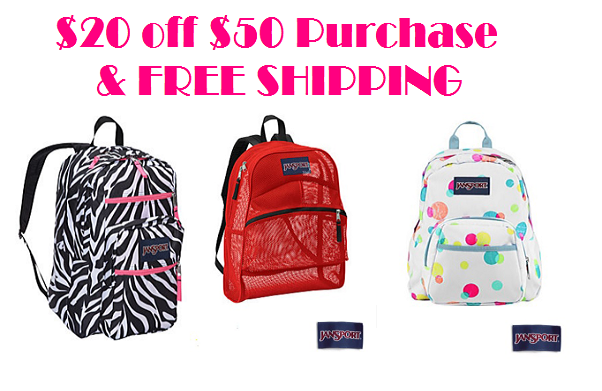 eBags $20 off $50 Purchase Code & FREE Shipping #BacktoSchool | Thrifty ...