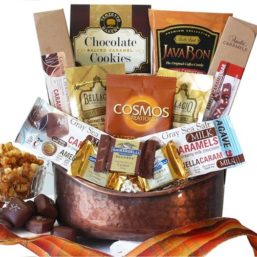 Caramel and Chocolate Cravings Gourmet Gift Basket Sweepstakes ...