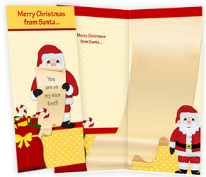 FREE Personalized Greeting Card from Santa | Thrifty Momma Ramblings