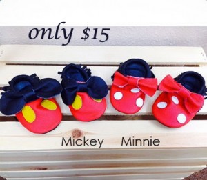 Mickey-Minnie-Moccasins