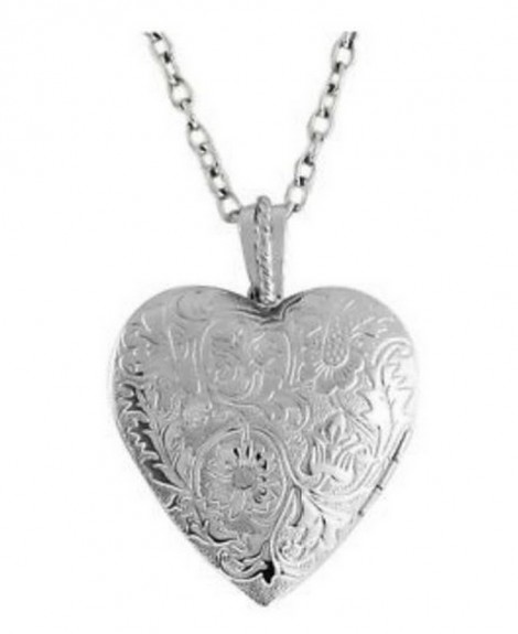 heart pendant chain