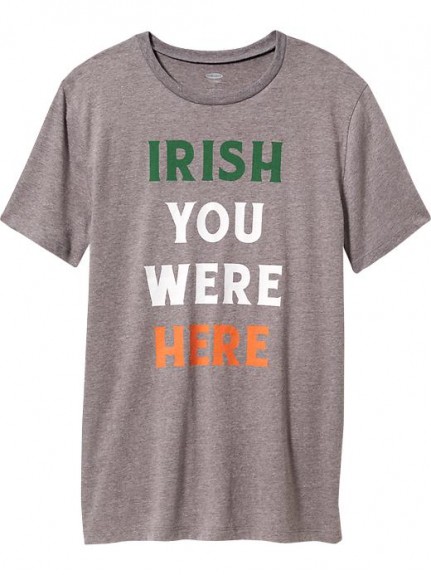 irish old navy shirt