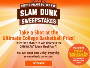 reeses butter cup sweepstakes