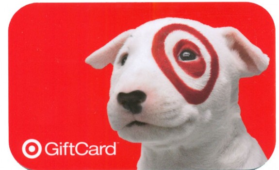 Target Puppy Card