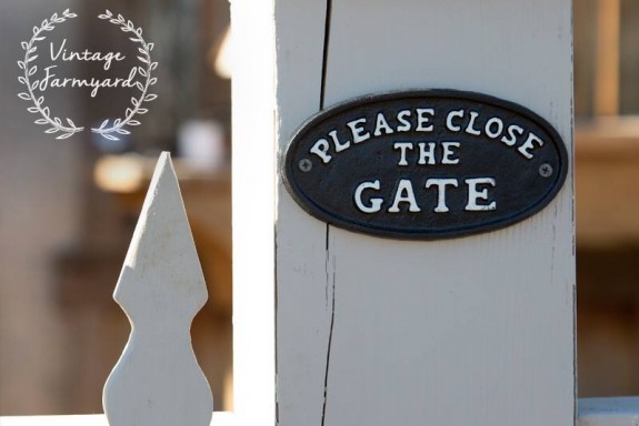 Close the gate