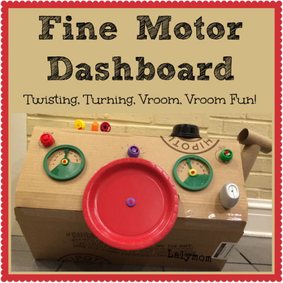 Fine Motor Activity Dashboard for Kids from Lalymom