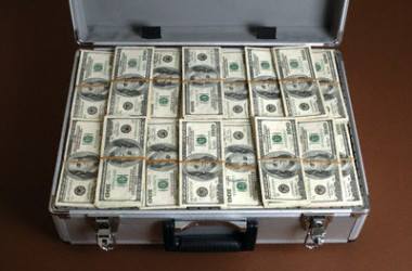 Briefcase Money Cash