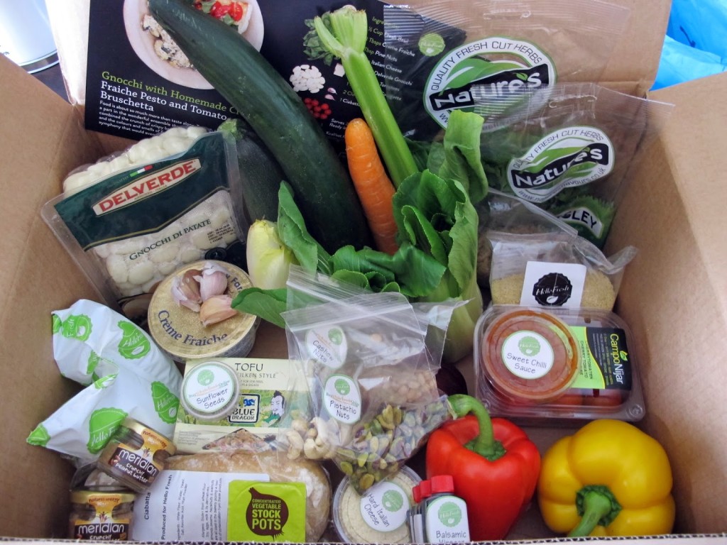 Hellofresh freebie deals box