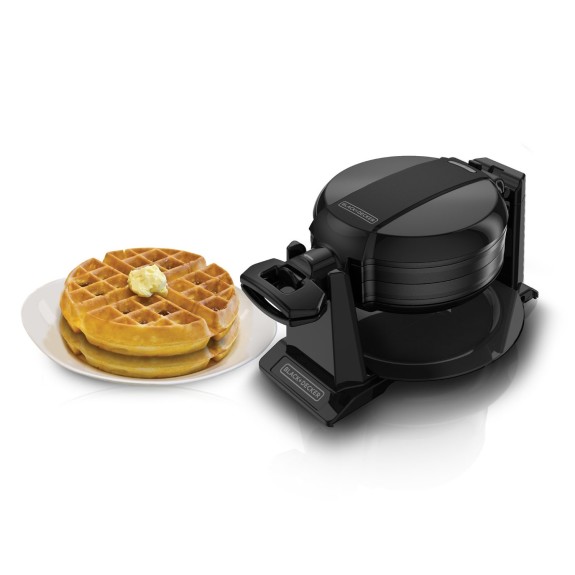 Black+Decker Double Flip Waffle Maker