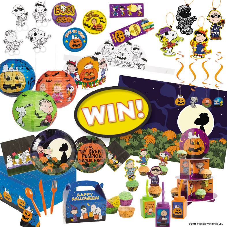 Oriental Trading Peanuts Halloween Party Box Giveaway Thrifty Momma