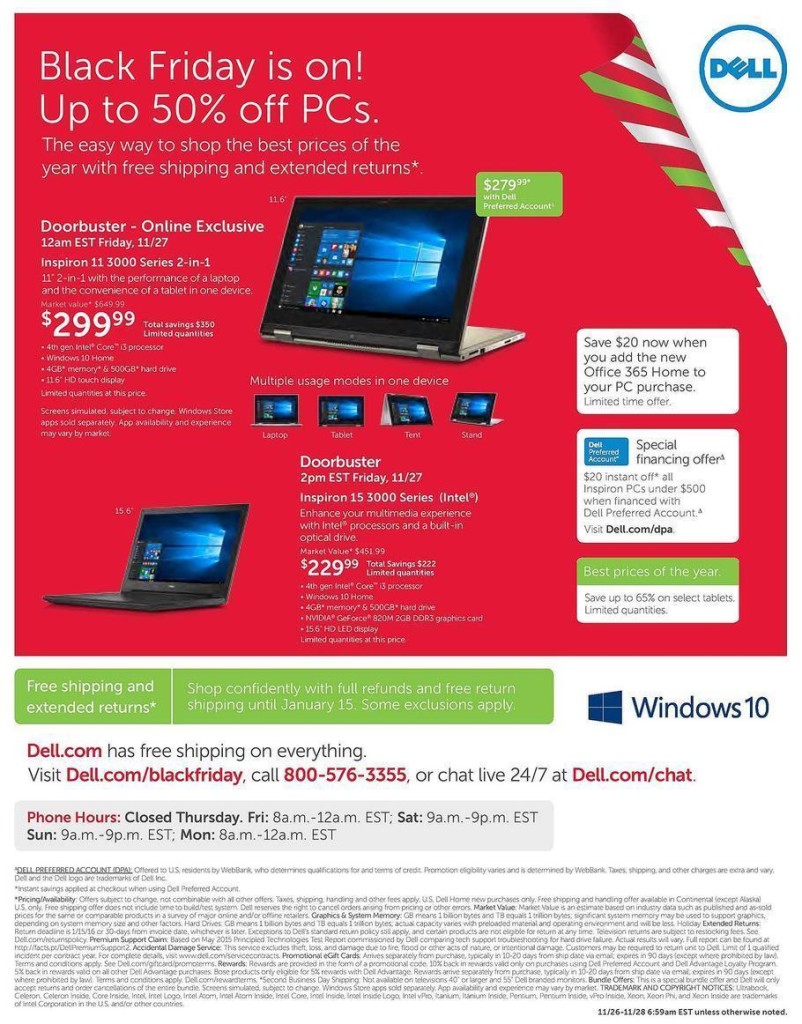 DELL BLACK FRIDAY AD 2015 Thrifty Momma Ramblings