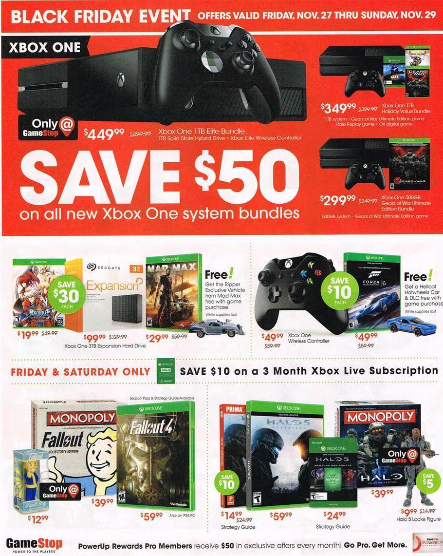Game Stop Black Friday Ad 2015 | Thrifty Momma Ramblings