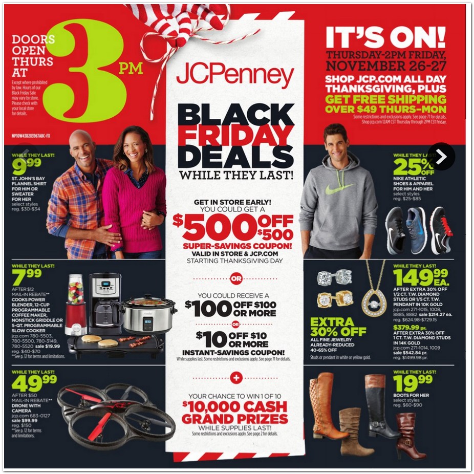 jcpenney black friday shoes