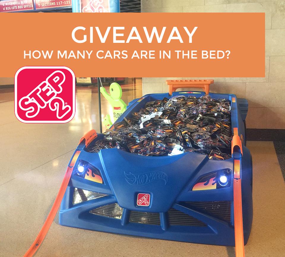 hot wheels step 2 bed