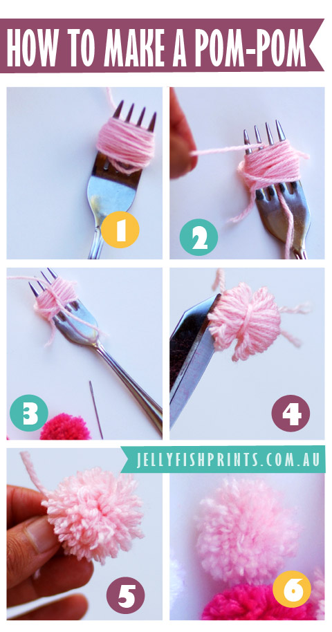 How to make miniature party tissue pom pom for your dollhouse