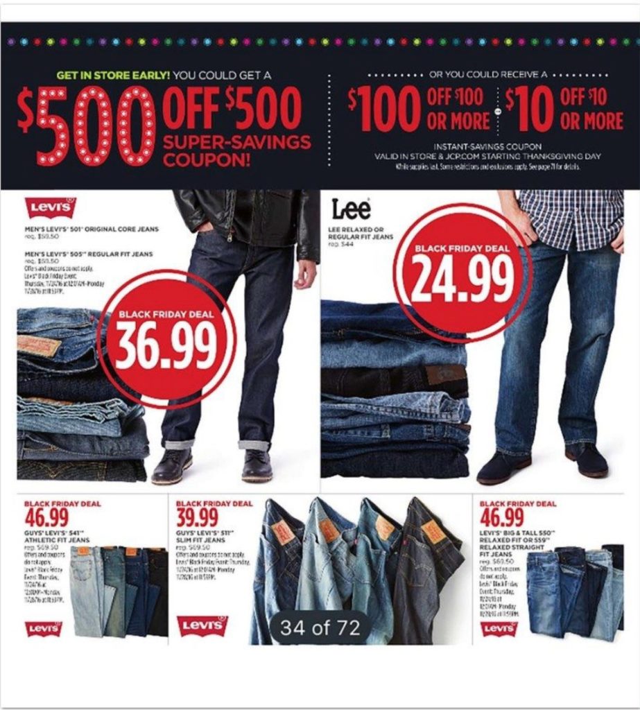 JCPenney Black Friday Ad for 2016 Thrifty Momma Ramblings