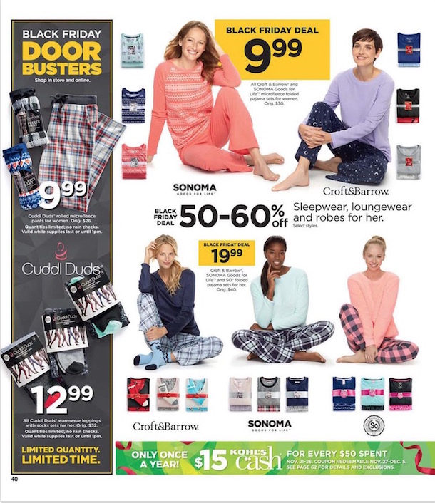 Kohl s Black Friday Ad For 2016 Thrifty Momma Ramblings