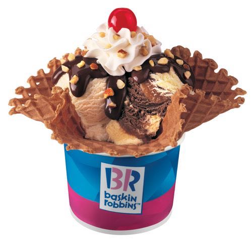 Yum! Cheap Ice Cream At Baskin Robbins Today! Thrifty