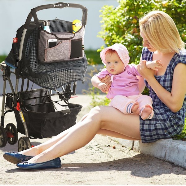 New! Get More Storage Out Of Your Stroller With This Accessory ...