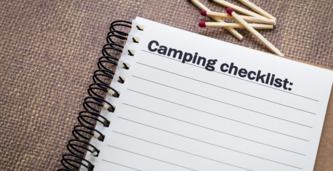 camping list