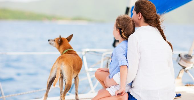 family boating trip