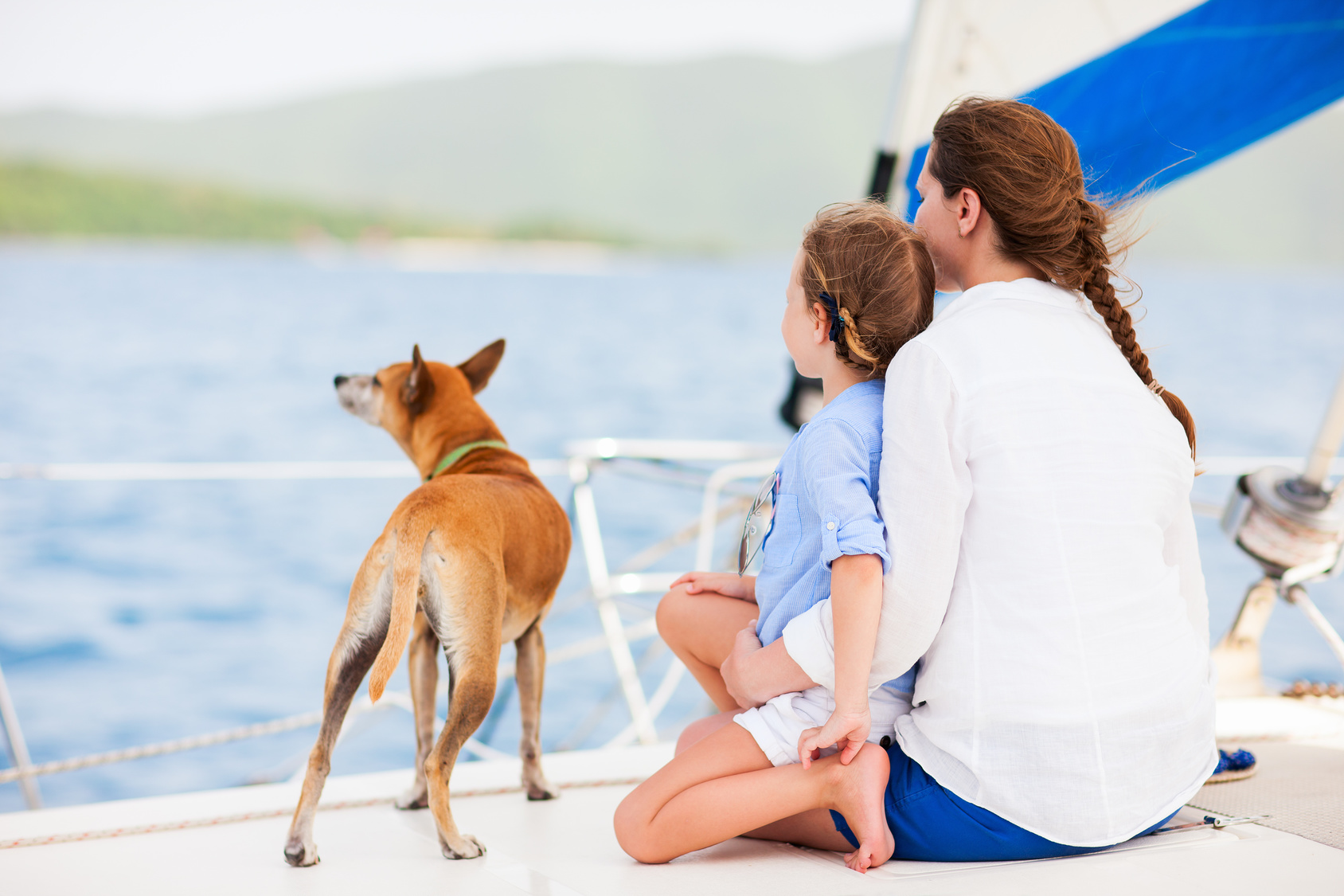 family boating trip