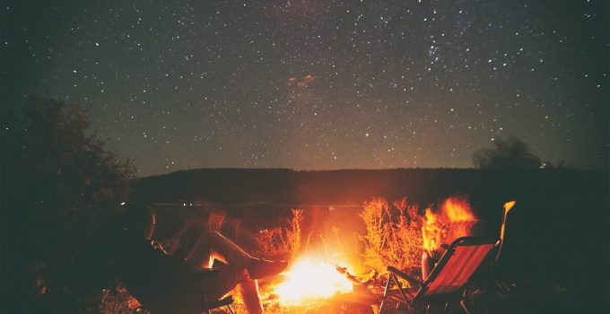 camping under the stars