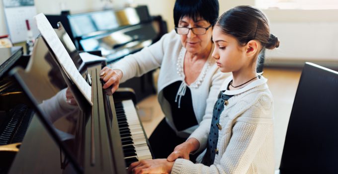 teaching piano from home