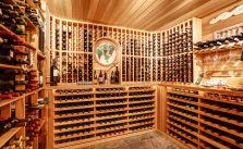 basement wine cellar