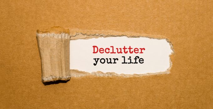 decluttering