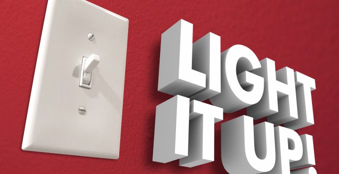 how to brighten a dark room