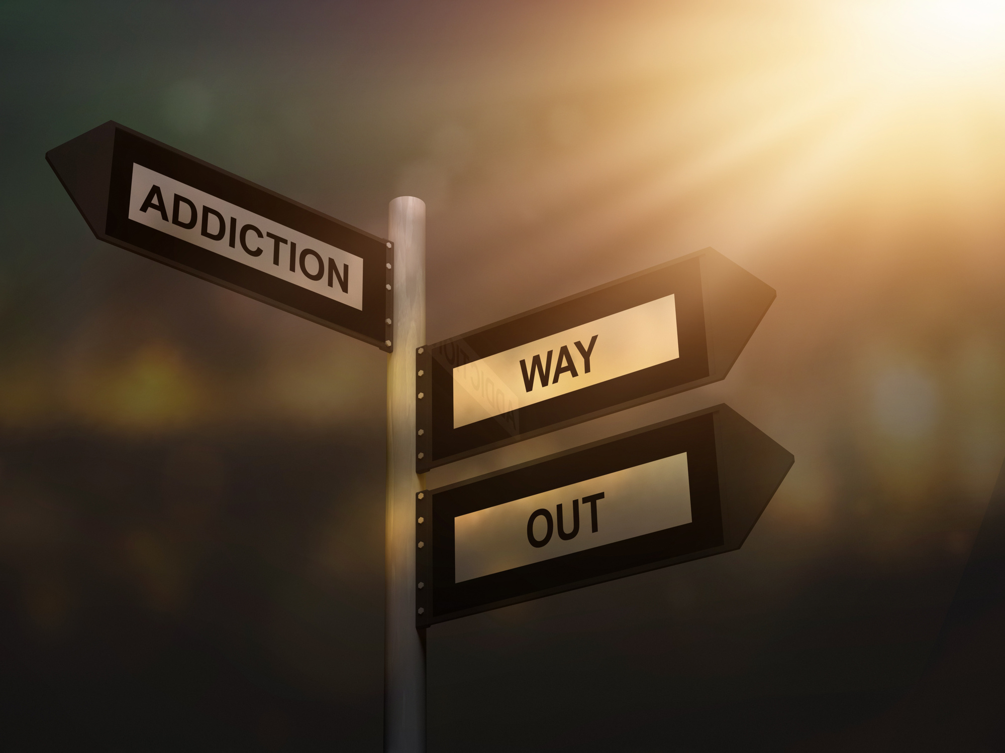 signs with addiction and way out