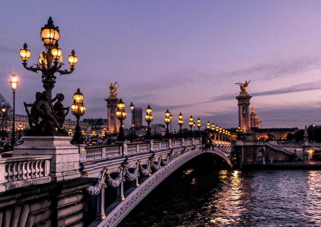 bridge in Paris France