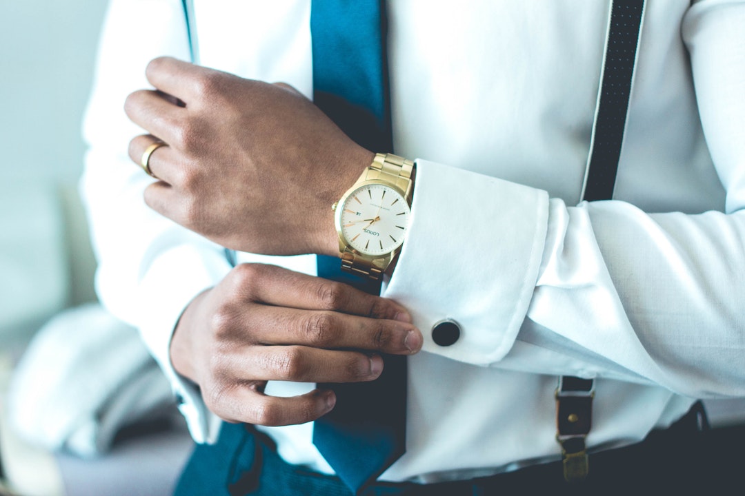 well dressed man