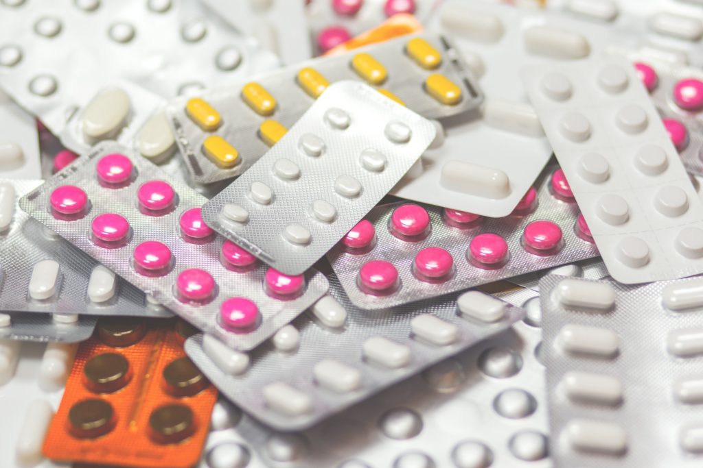 pile of medications