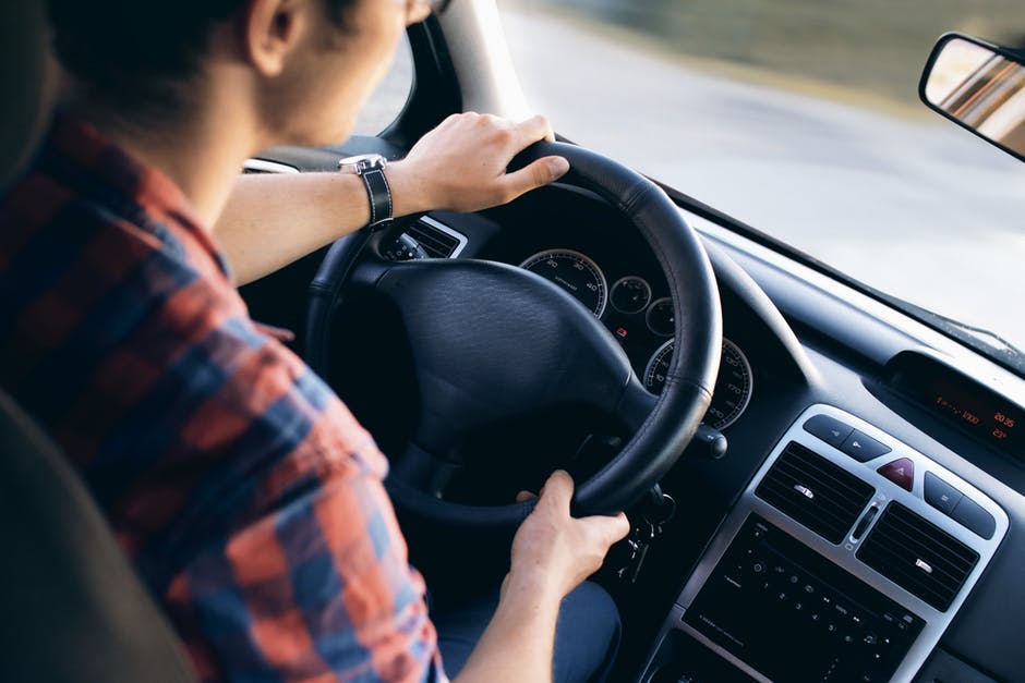 teen driving car